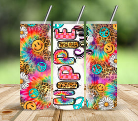 Hippie Soul Vinyl tumbler wraps