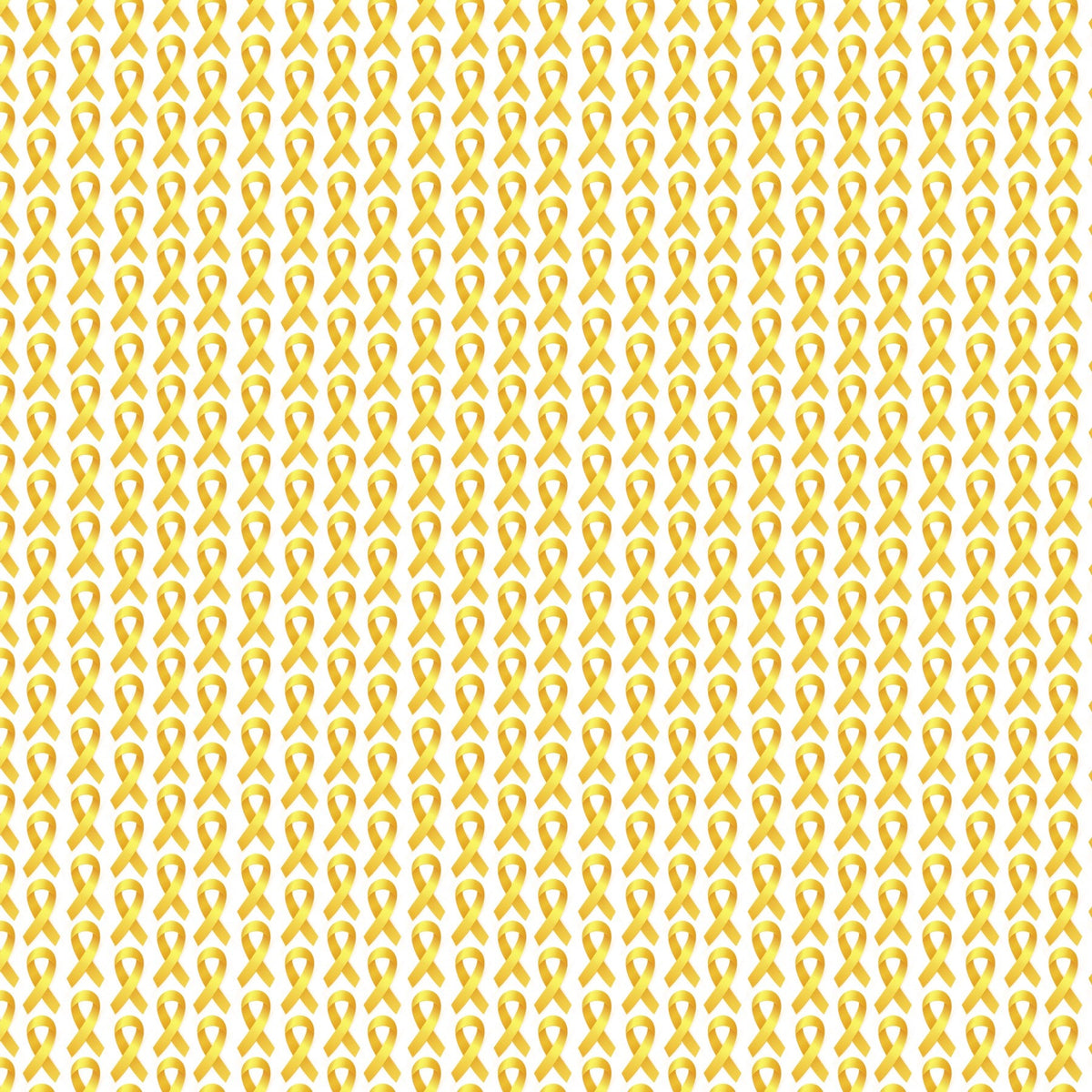 Yellow Awareness Ribbons - Adhesive Vinyl
