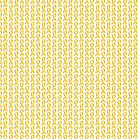 Yellow Awareness Ribbons - Adhesive Vinyl