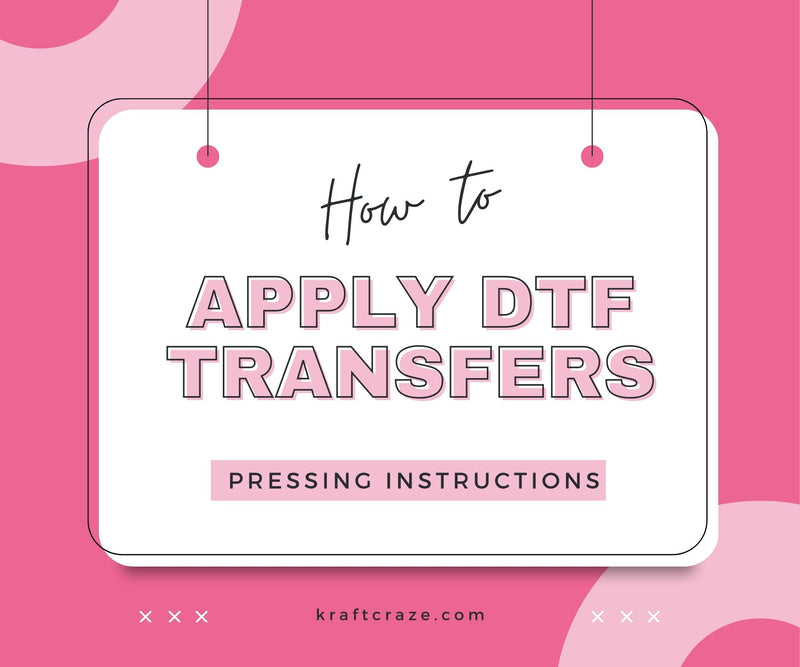 How to apply DTF Transfers