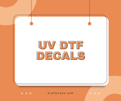 UV DTF Decal Sheets