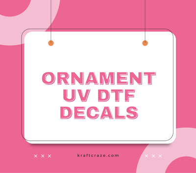 Ornament UV DTF Decals