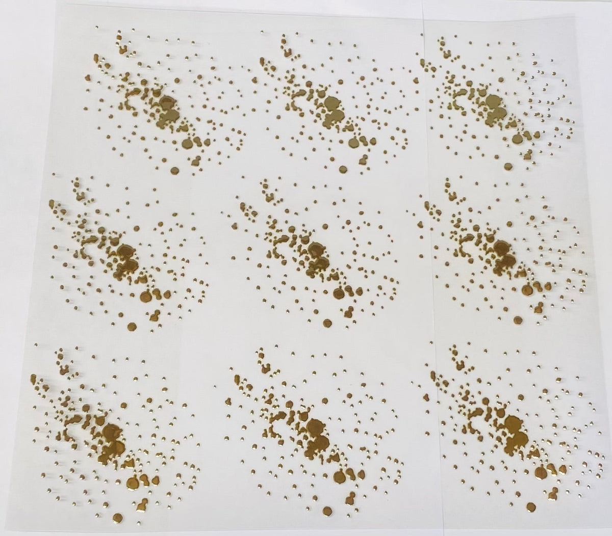 #170 Metallic Splatter