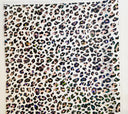 #146 Holographic Shattered Pink Leopard