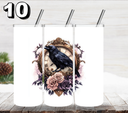 Gothic Raven UV DTF Decal