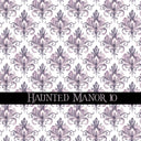 Haunted Manor Vinyl collection- 12x12 vinyl sheets-16 designs available