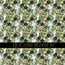 Hex and Bloom Vinyl collection- 12x12 vinyl sheets-16 designs available