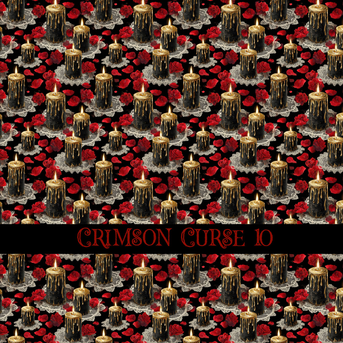 Crimson Curse Vinyl collection- 12x12 vinyl sheets-14 designs available
