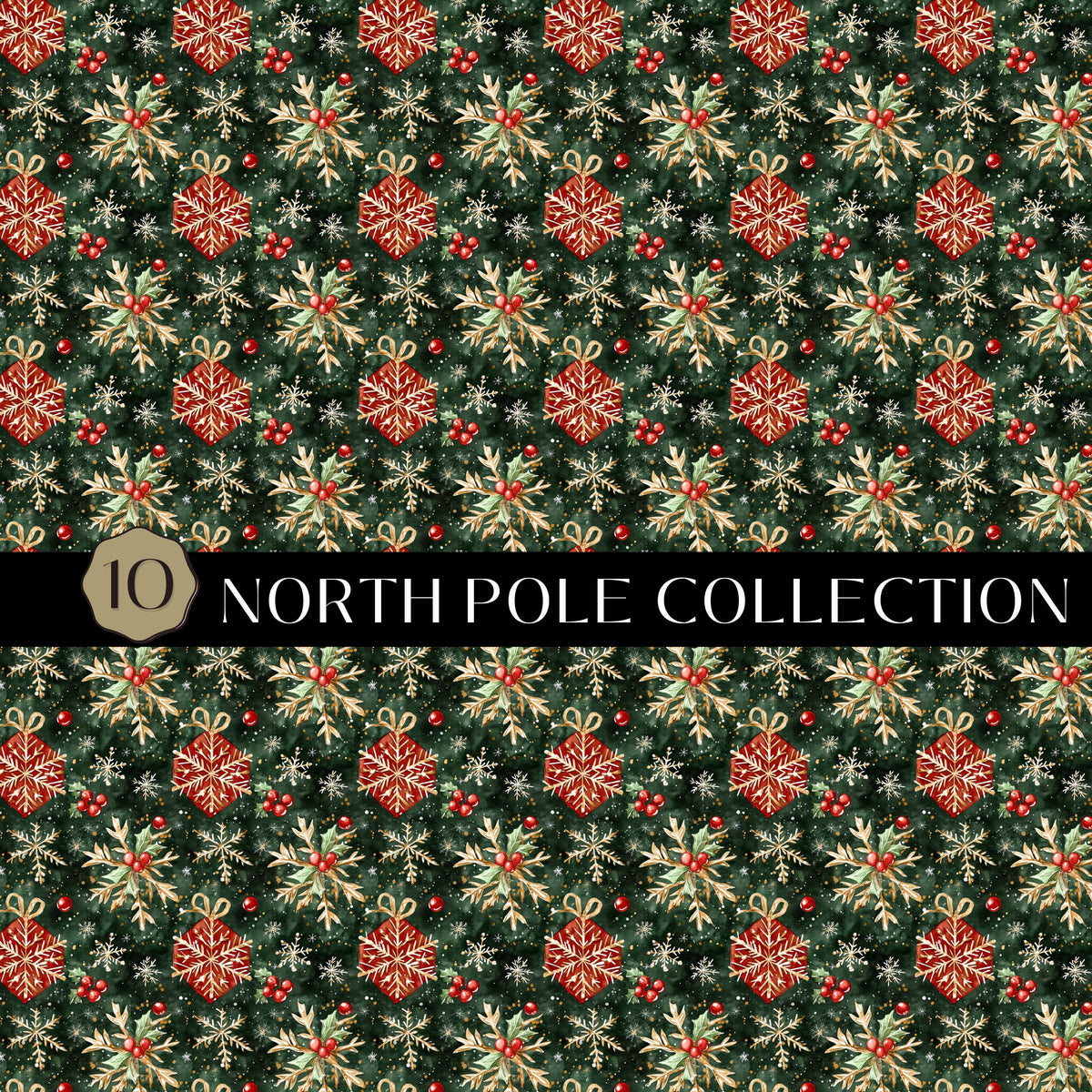 North Pole Vinyl collection- 12x12 vinyl sheets-10 designs available