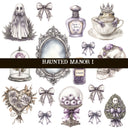Haunted Manor Collection Decal sheets- 7 styles