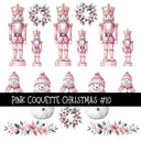 Pink Coquette Christmas 11 UV Decal sheets to choose from