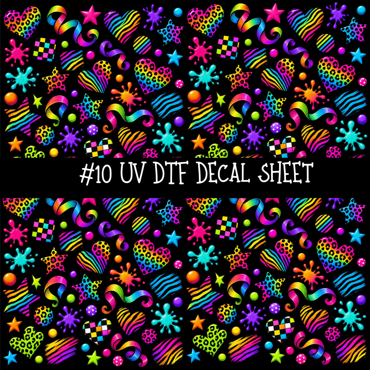 Let's Be Frank UV DTF Decal sheets 11 Designs available