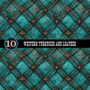 Western Turquoise and Leather Collection Vinyl collection- 12x12 vinyl sheets-20 designs available