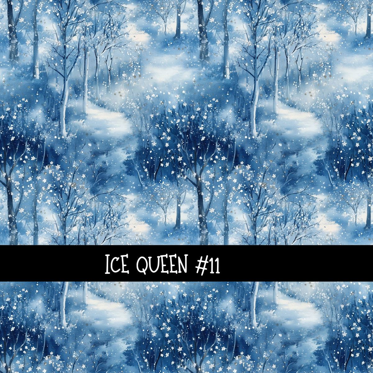 Ice Queen Collection vinyl sheets 12 Patterns to choose from