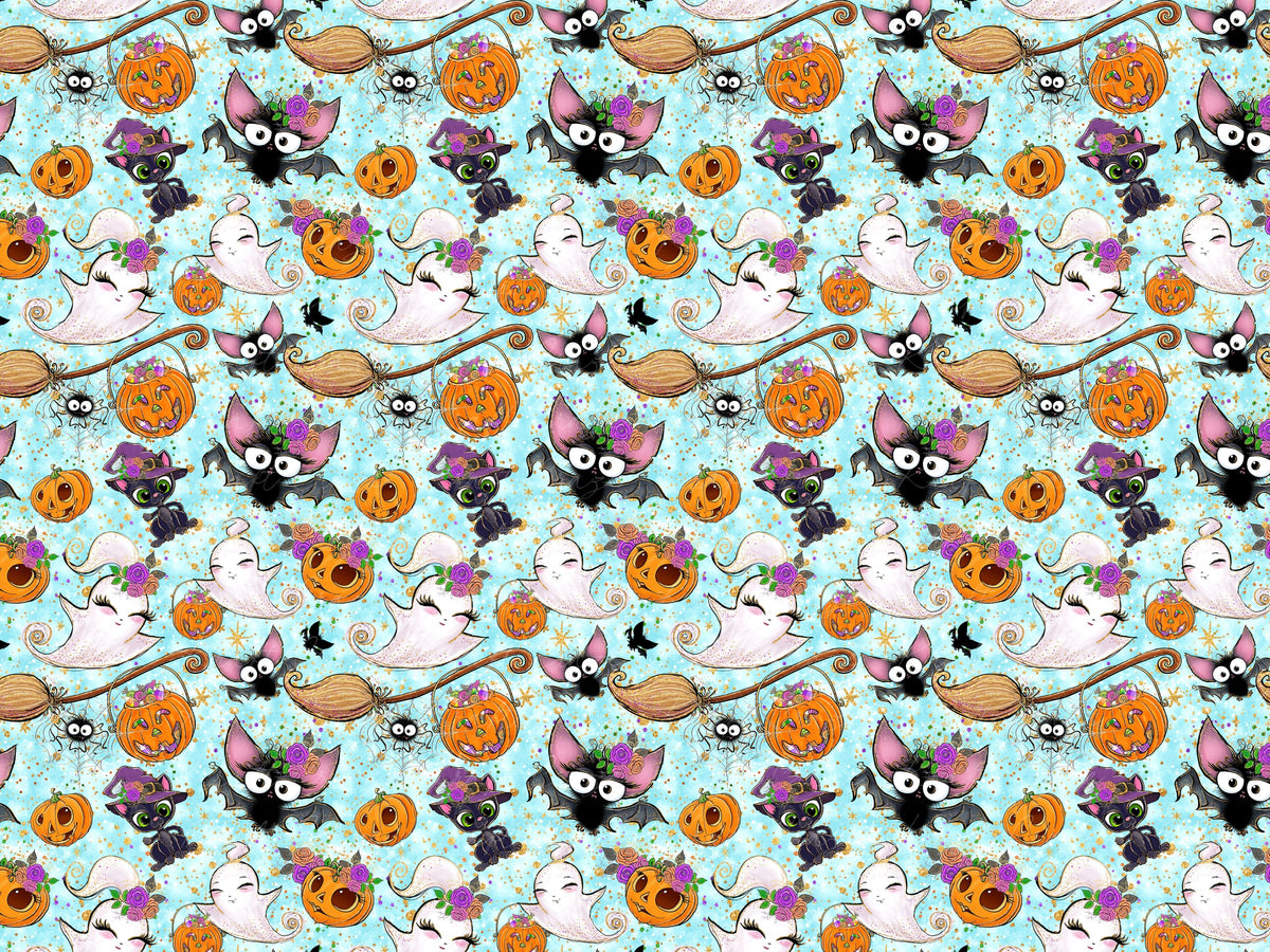 Cute Halloween Collection Vinyl collection- 12x12 vinyl sheets-16 designs available