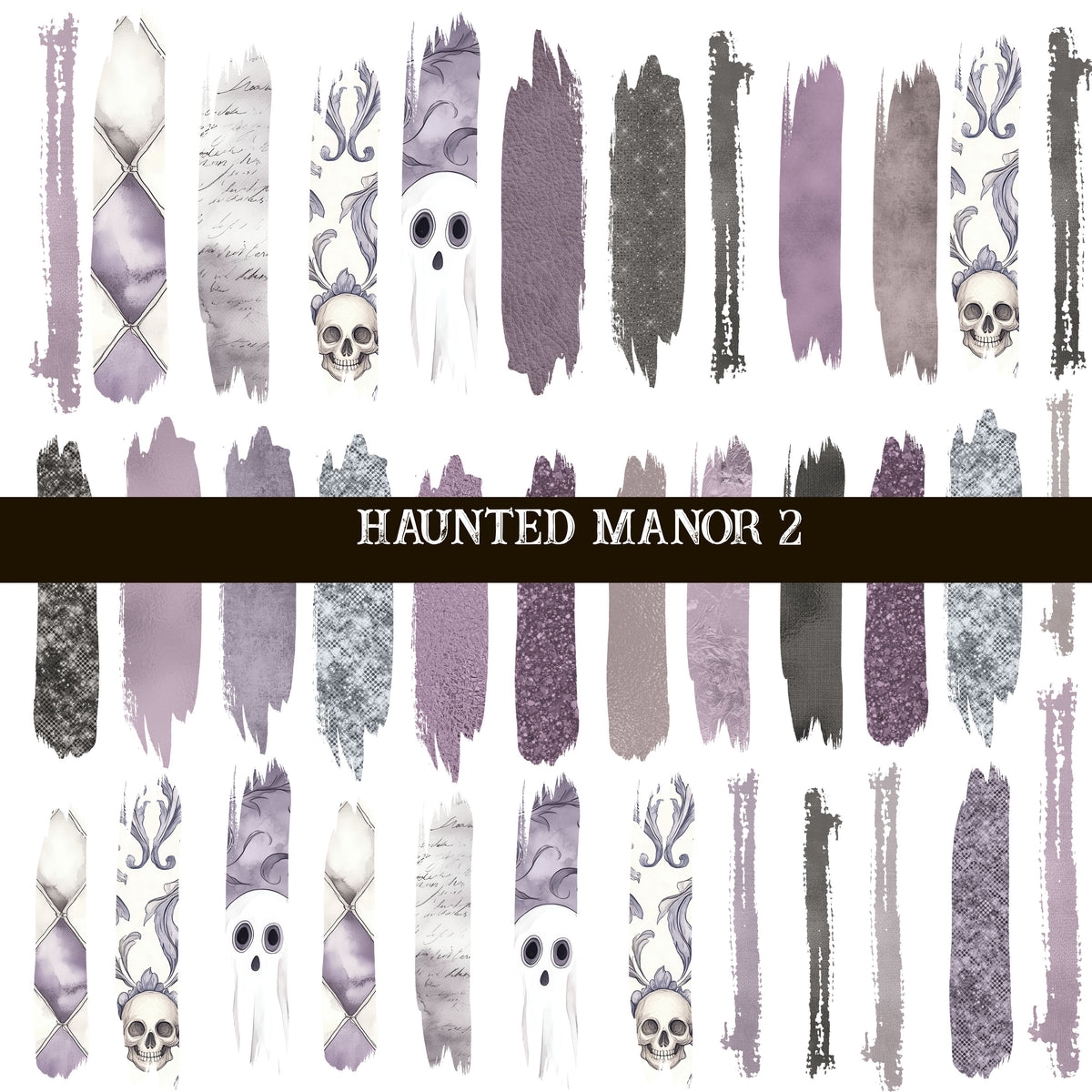 Haunted Manor Collection Decal sheets- 7 styles