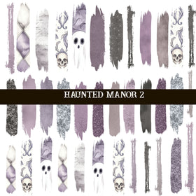 Haunted Manor Collection Decal sheets- 7 styles