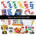 Phase 10 UV DTF Decal sheets 11 Designs available