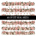 Bougie Nutcracker Chanel UV DTF Decal sheets 11 Designs available