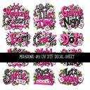 Mahjong UV DTF Decal sheets 11 Designs available
