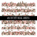 Bougie Nutcracker Coach UV DTF Decal sheets 11 Designs available