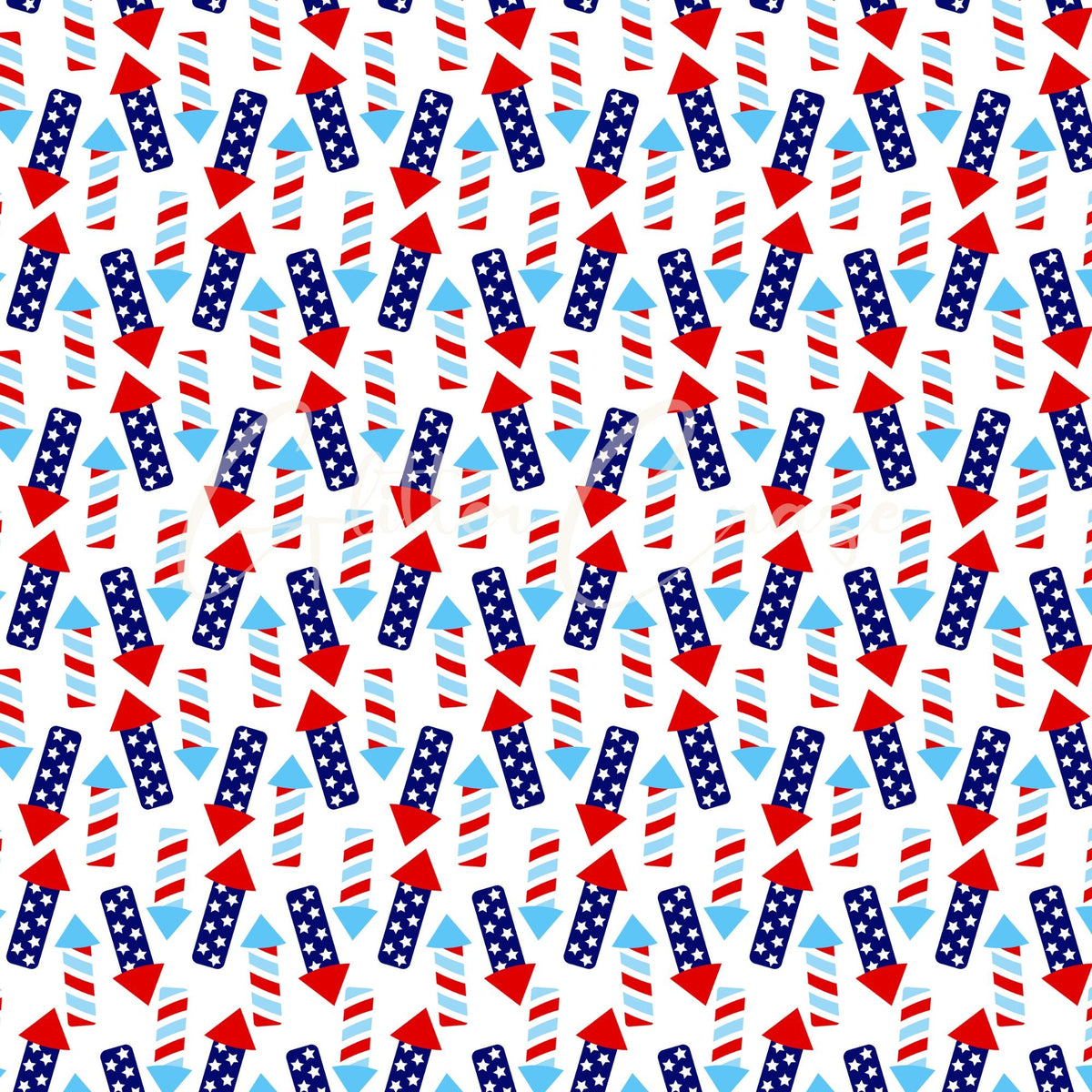 4th of July 12x12 vinyl sheets- 30 patterns