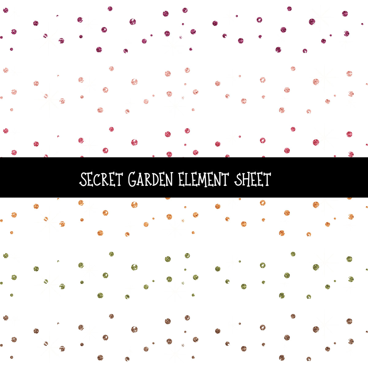 Secret Garden Element UV DTF Decal sheets 12 Sheet Designs to choose from