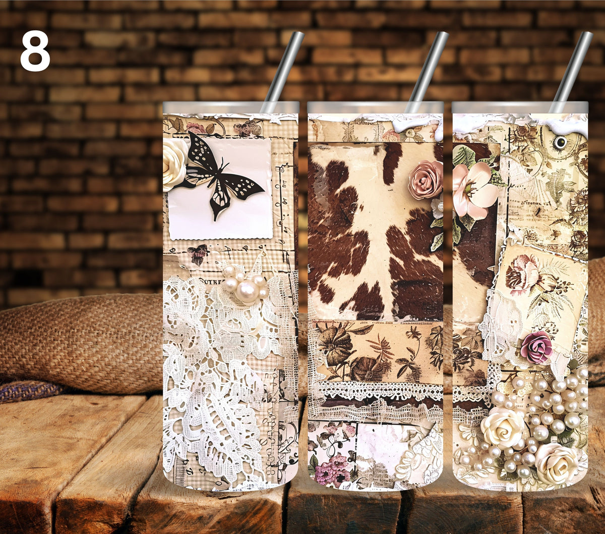 Until the cows come home vinyl tumbler wrap Collection- 12 Designs Available