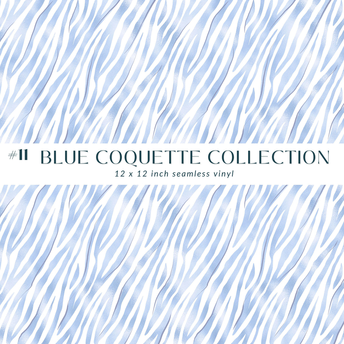 Blue Coquette Collection Vinyl collection- 12x12 vinyl sheets-20 designs available