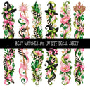 Best Witches UV DTF Decal sheets 11 Designs available