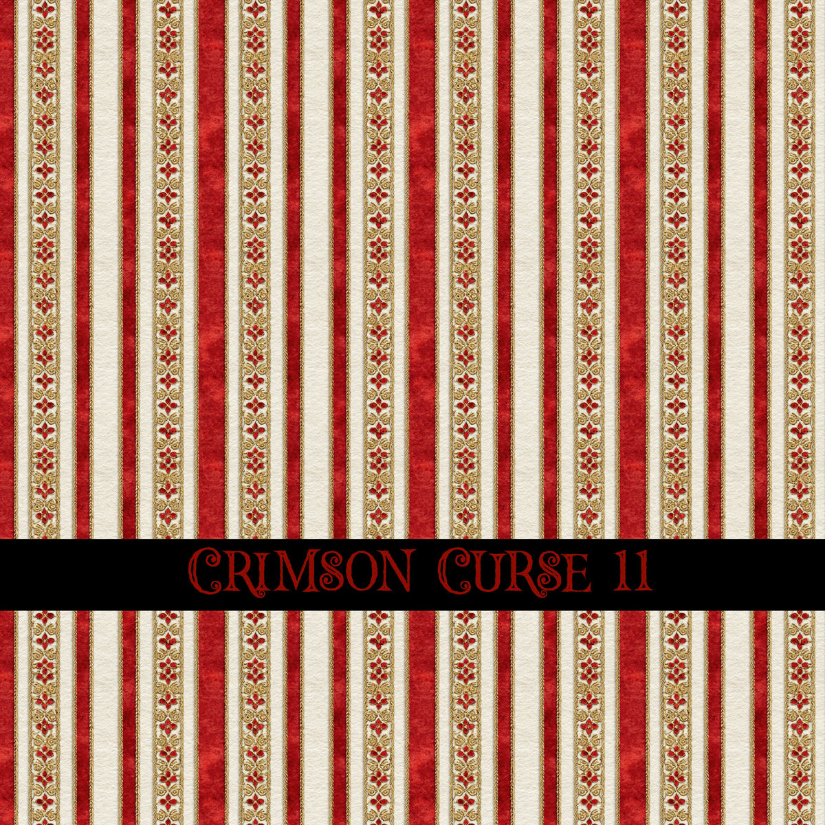 Crimson Curse Vinyl collection- 12x12 vinyl sheets-14 designs available