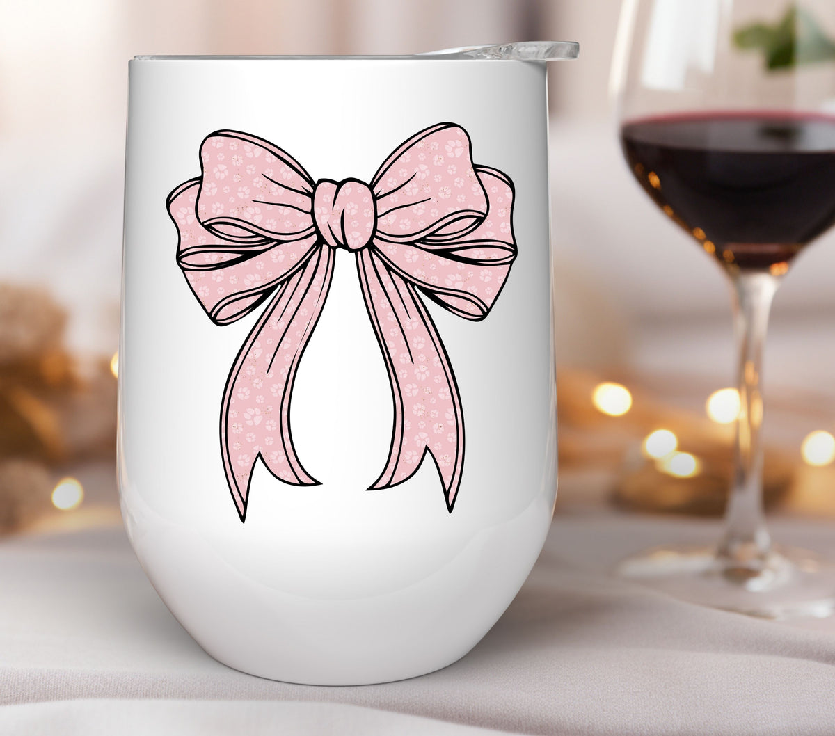 Cute Dog Coquette Bow Collection UV DTF Decals- 12 Colors