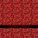 Crimson Curse Vinyl collection- 12x12 vinyl sheets-14 designs available