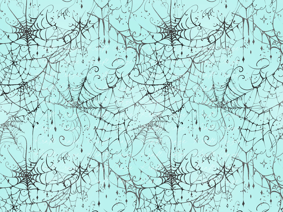Halloween Tiffany Vinyl collection- 12x12 vinyl sheets-20 designs available
