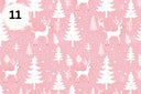 Dreaming of a Pink Christmas vinyl collection- 12x12 sheets- 12designs available