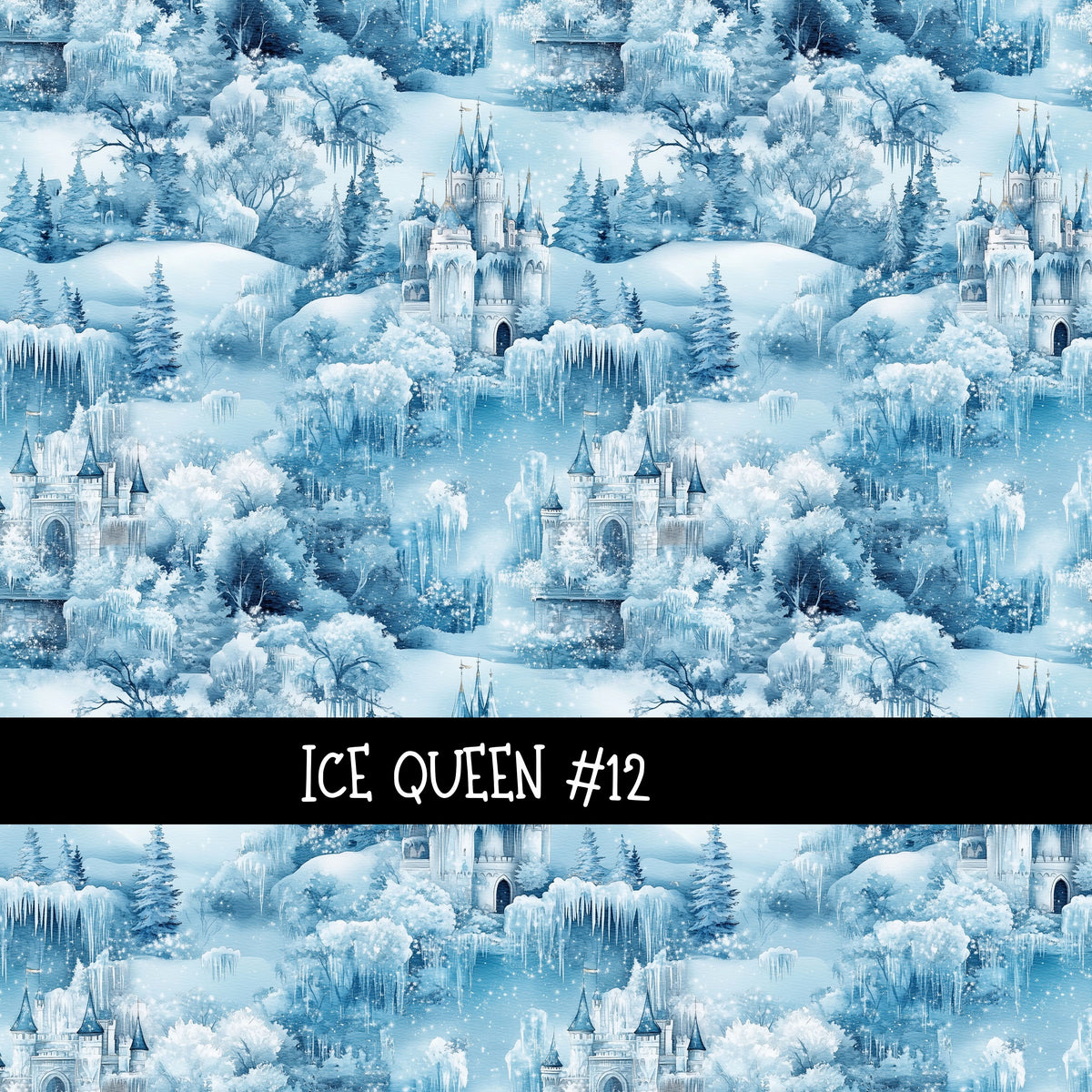 Ice Queen Collection vinyl sheets 12 Patterns to choose from