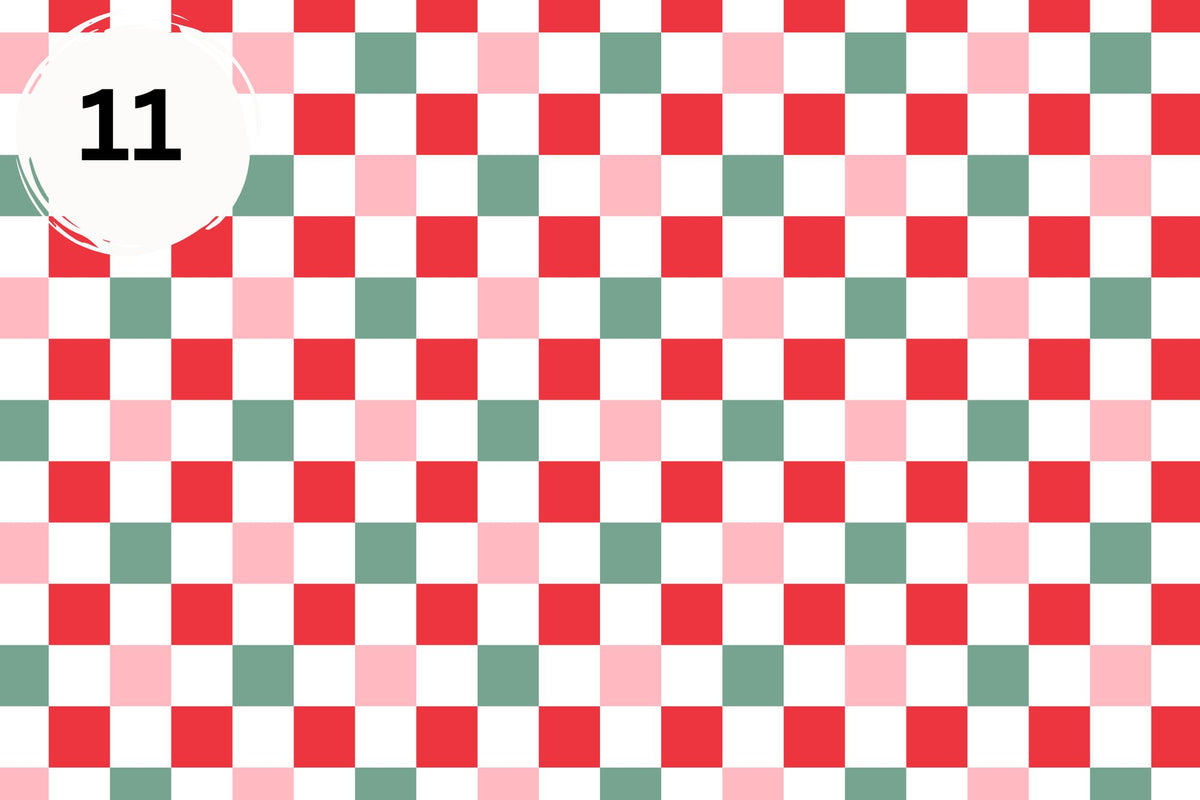 Christmas Cakes vinyl collection- 12x12 sheets- 12 designs available