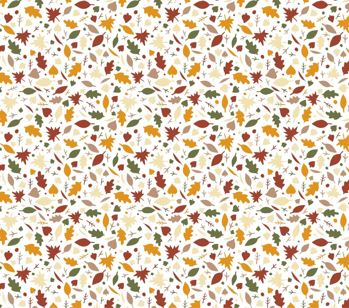 Hello Fall Leaves  Wrap or 12x12 available