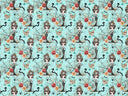 Halloween Tiffany Vinyl collection- 12x12 vinyl sheets-20 designs available