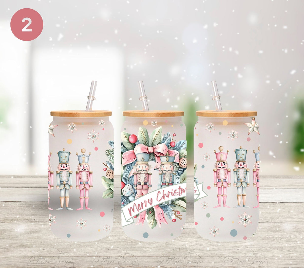 The Nutcracker Collection UV DTF Libbey Wraps- 3 Designs