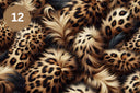 Feather Leopard Vol. 2 Vinyl collection- 12x12 vinyl sheets-20 designs available