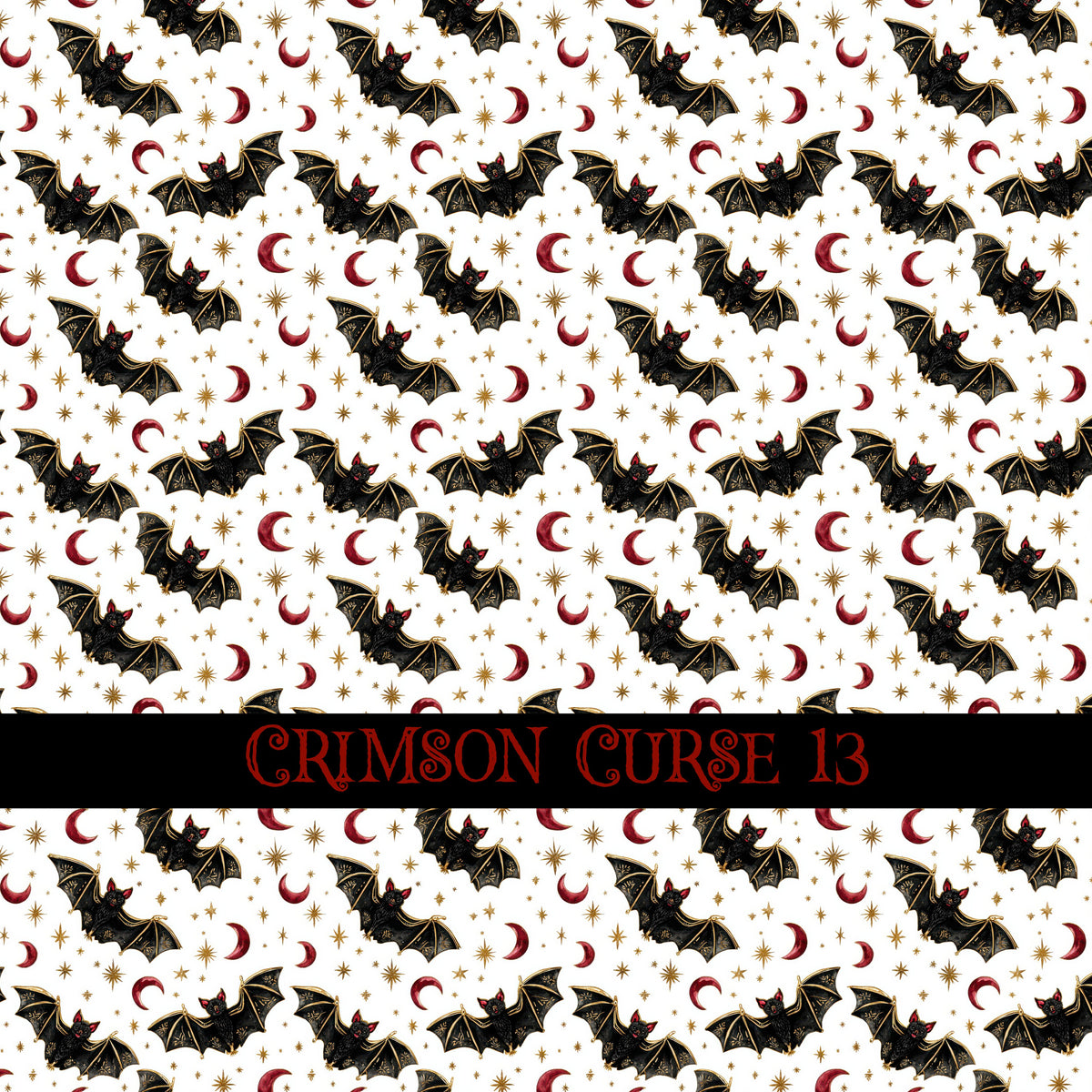 Crimson Curse Vinyl collection- 12x12 vinyl sheets-14 designs available