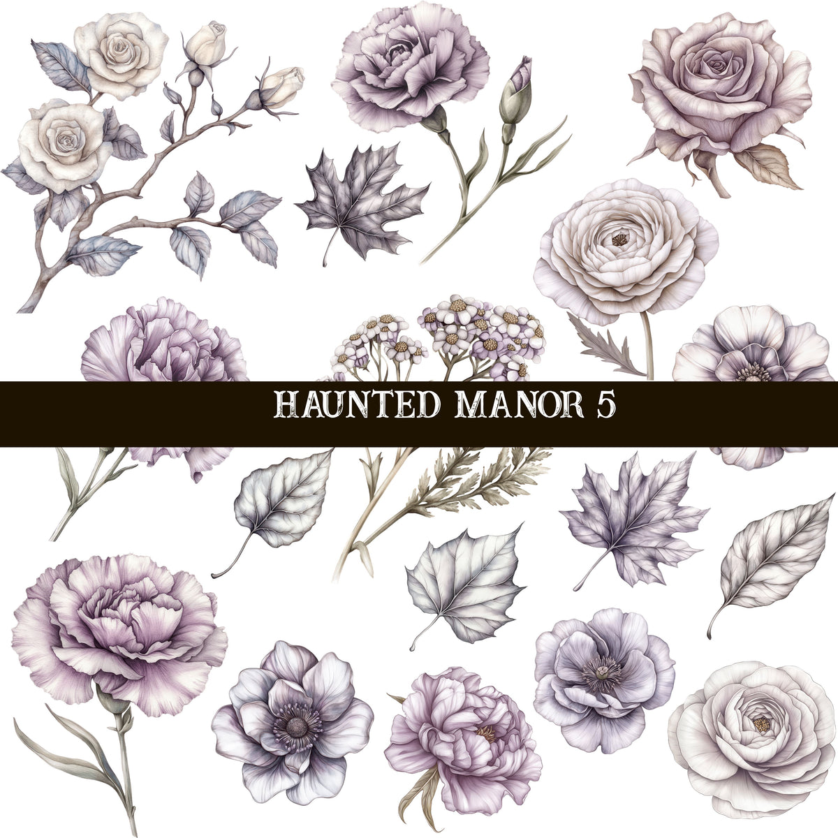 Haunted Manor Collection Decal sheets- 7 styles