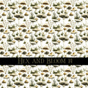 Hex and Bloom Vinyl collection- 12x12 vinyl sheets-16 designs available