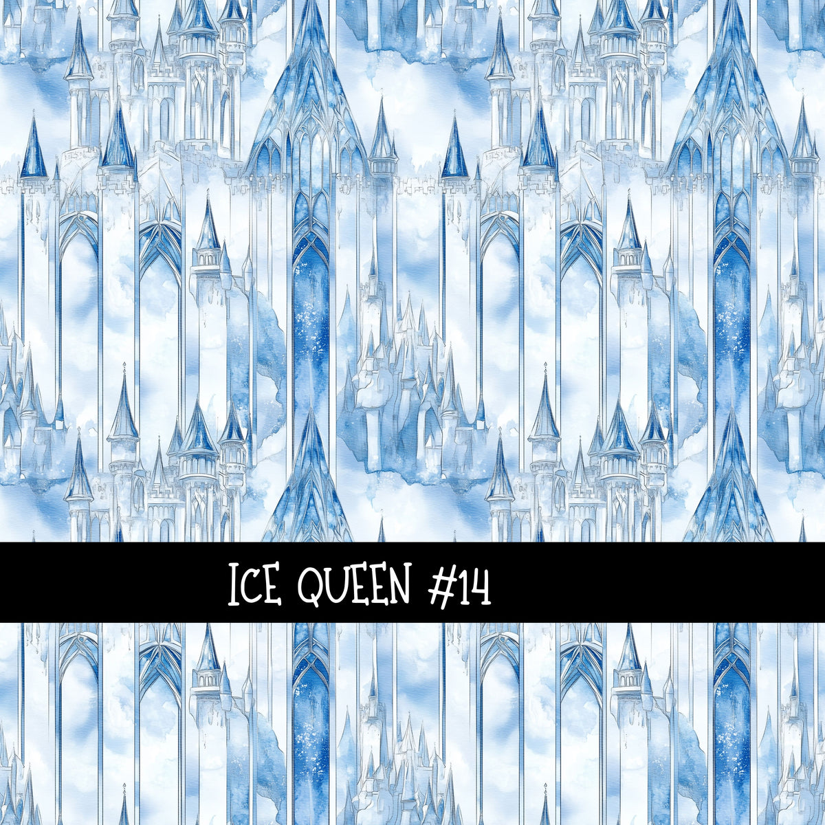 Ice Queen Collection vinyl sheets 12 Patterns to choose from