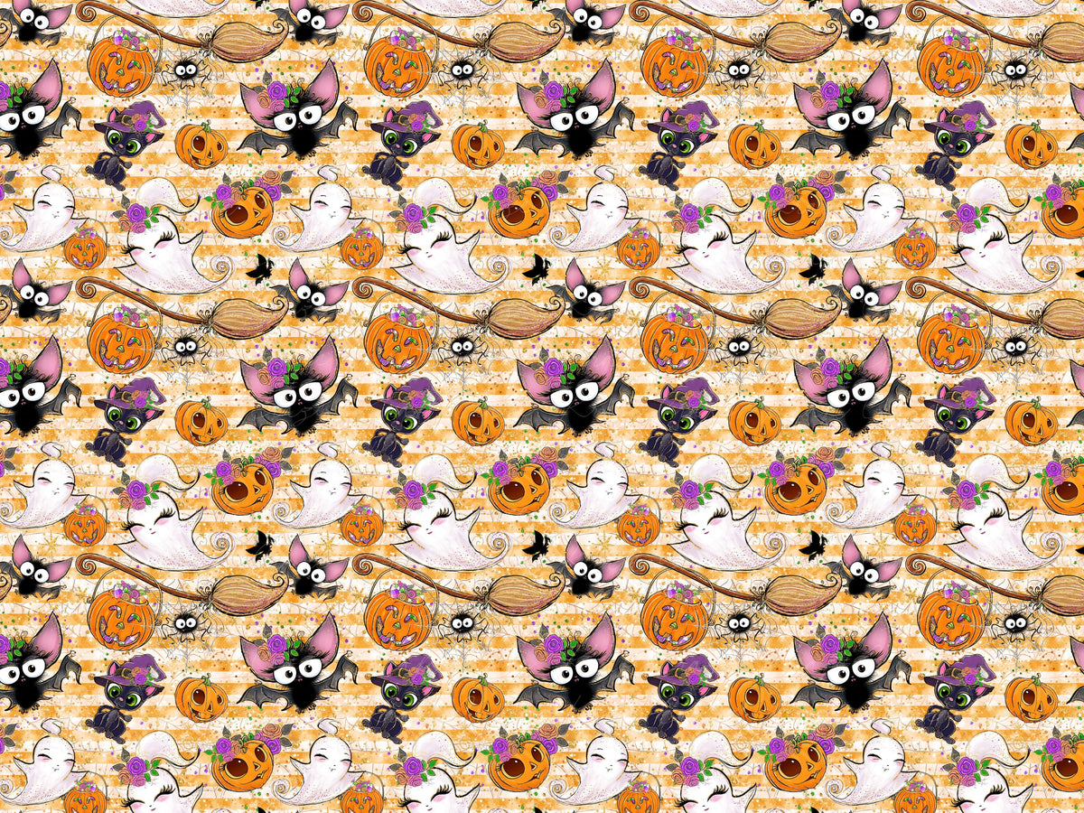 Cute Halloween Collection Vinyl collection- 12x12 vinyl sheets-16 designs available