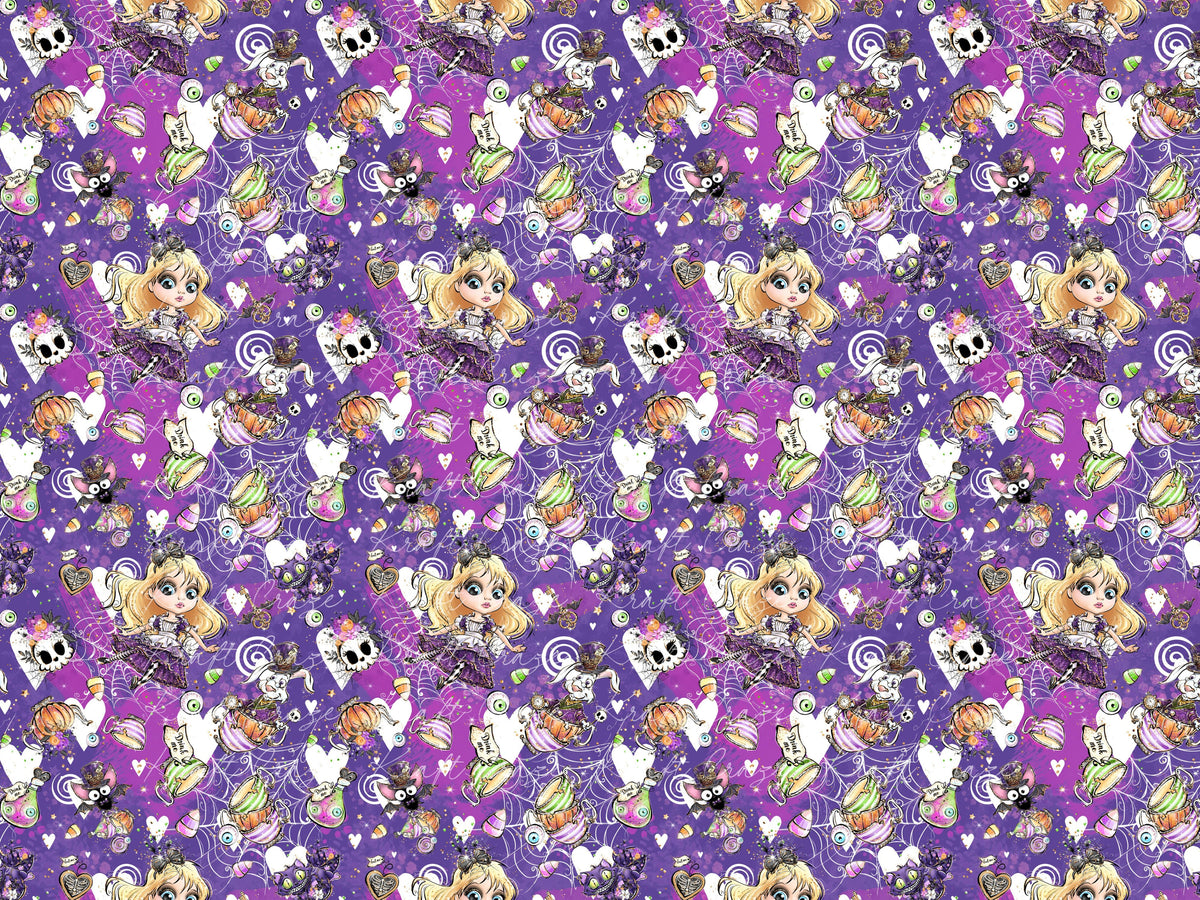 Halloween Wonderland Vinyl collection- 12x12 vinyl sheets-14 designs available