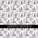 Haunted Manor Vinyl collection- 12x12 vinyl sheets-16 designs available