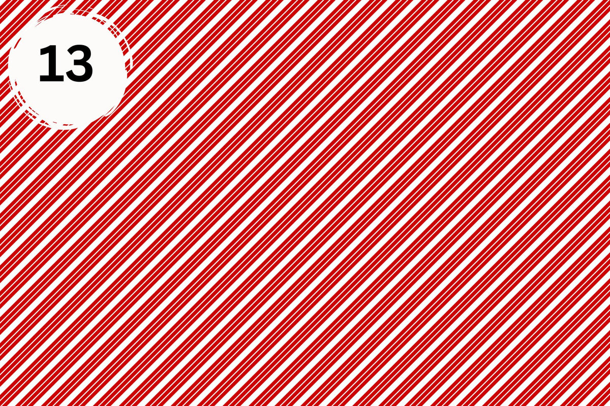 Candy Cane vinyl collection- 12x12 sheets- 16 designs available