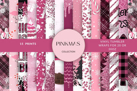 Pinkmas Vinyl Wrap Collection - 15 Design options